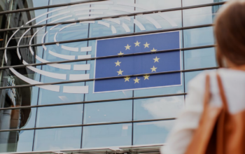 EU Flag on building
